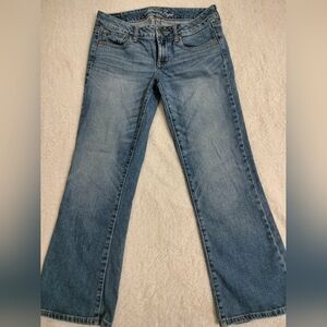 American Eagle Outfitters Light Blue Flare Jeans